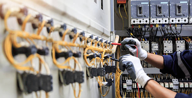 Professional Electrician technician working in St. James, MD
